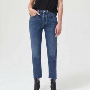 Agolde Jamie High Rise Straight Jeans 25 jean
